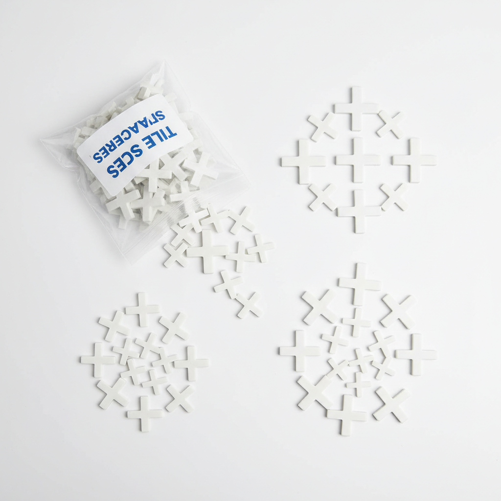 Plastic Cross Tile Spacers 100-Pack