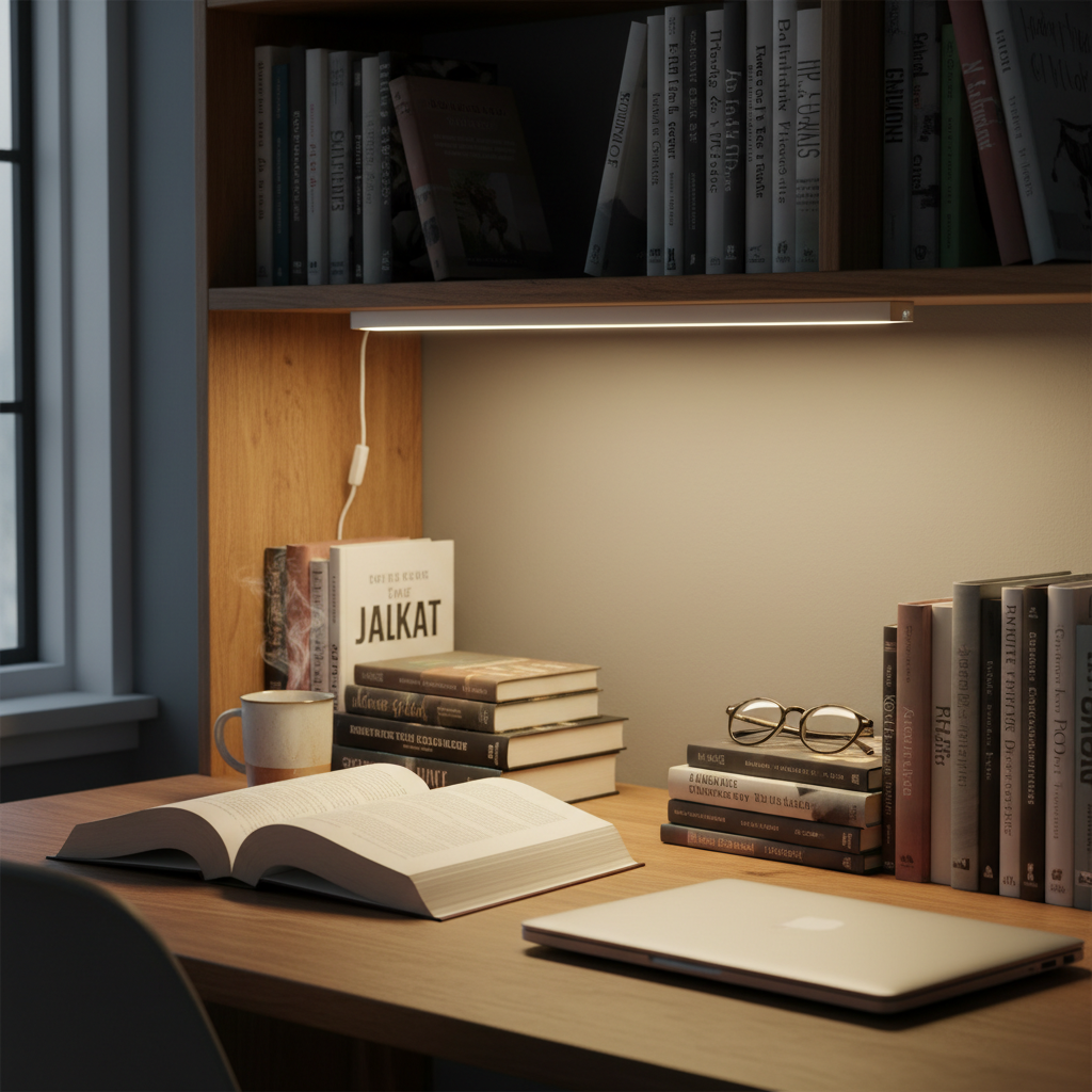 LED Bookshelf Light Bar