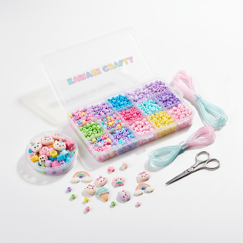 Kawaii Bead Bracelet Kit