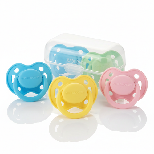 Baby Orthodontic Pacifier Set 4pc
