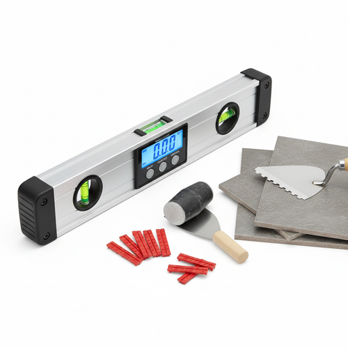 Digital Level for Tile Installation