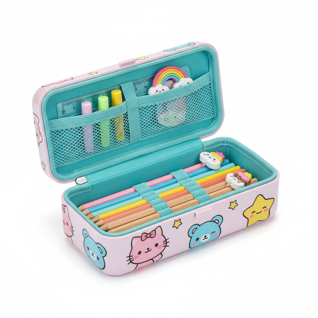 Kawaii Hard Shell Pencil Case