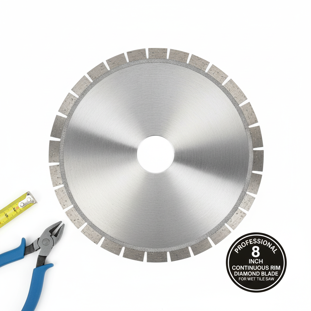 8-Inch Diamond Blade for Wet Tile Saw