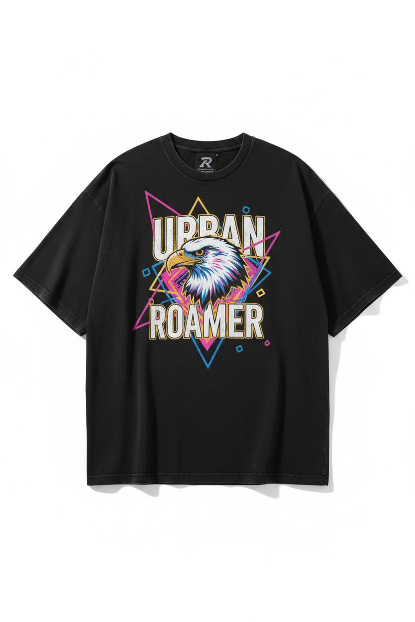 Men's Oversized Vintage Graphic Tee