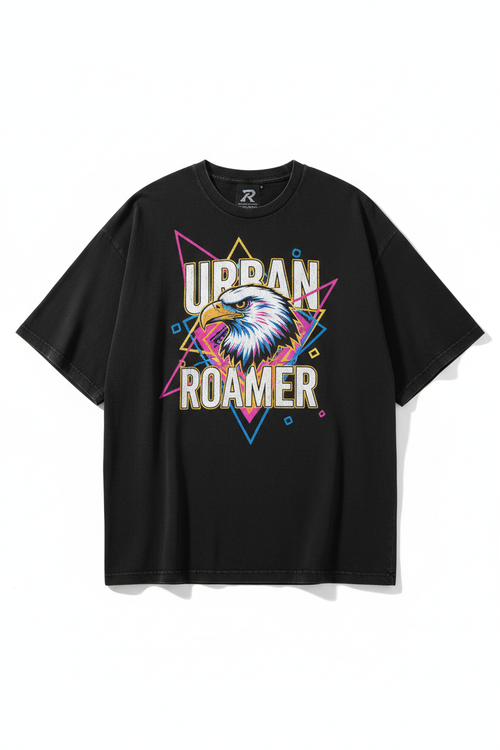 Men's Oversized Vintage Graphic Tee
